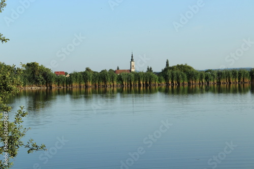 church by the lake
