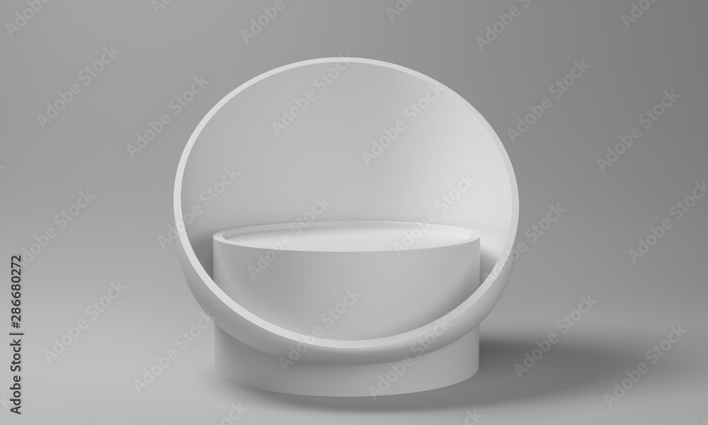 POS Product Stand Or Shelf Display. Blank Product Holder For Cosmetics POS Product Stand Or Shelf Display. Blank Product Holder For Cosmetics