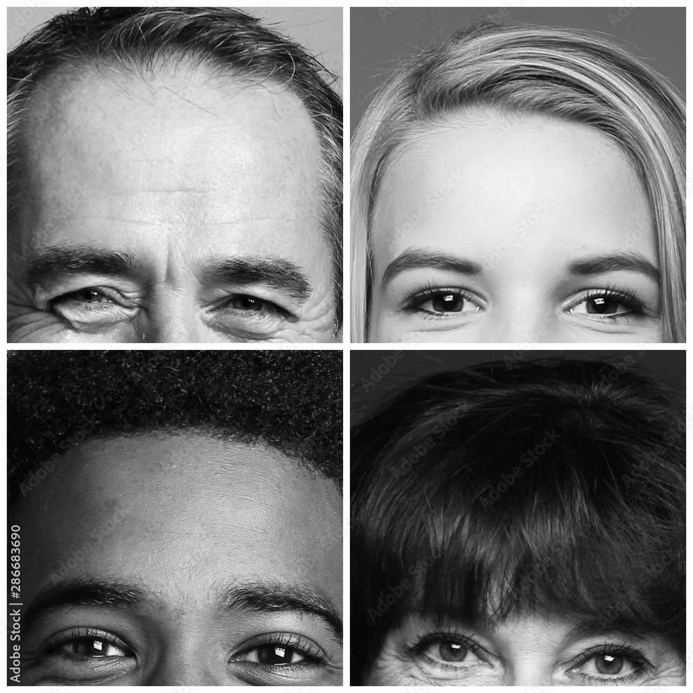Portraits of beautiful commercial people Portraits of beautiful commercial people