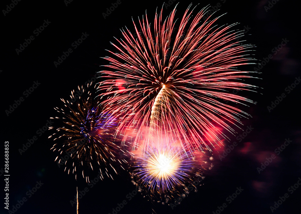 Fototapeta premium HANABI (花火) Japan