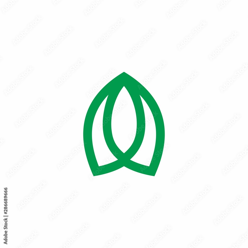 green symbol on white background green symbol on white background