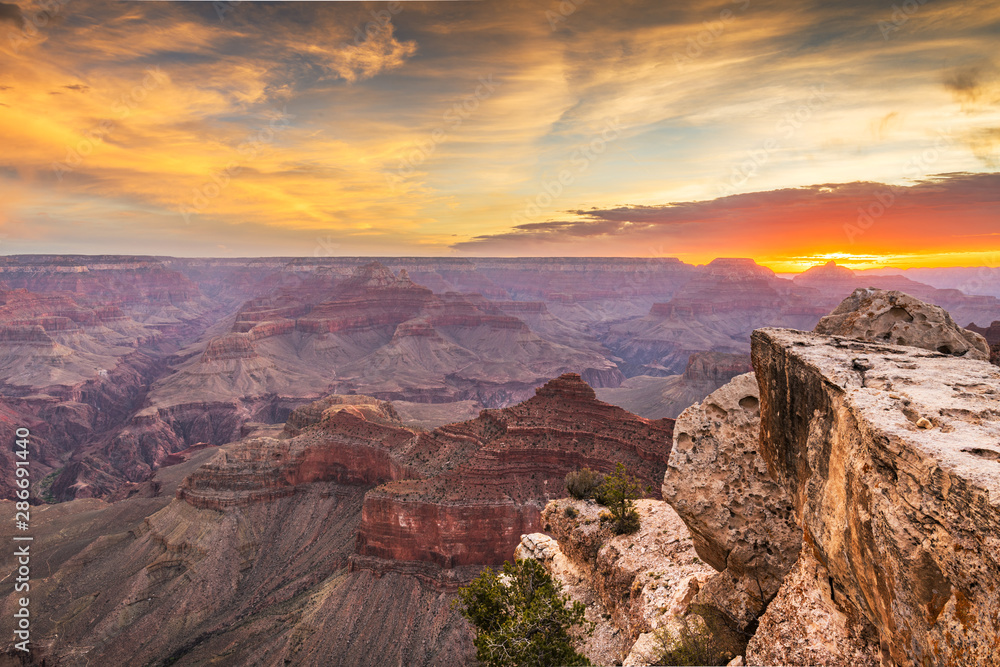 Grand Canyon, Arizona, USA from the South Rim
