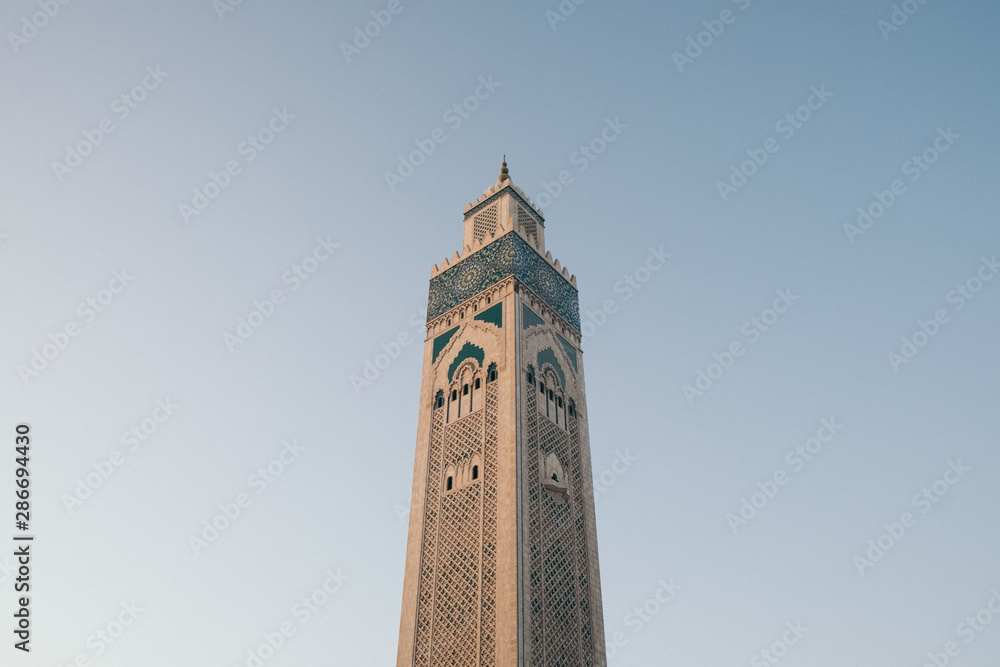 Fototapeta premium The Hassan II Mosque in Casablanca, Morocco