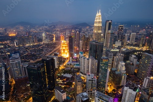 Aerial View of Kuala Lumpur © FiledIMAGE
