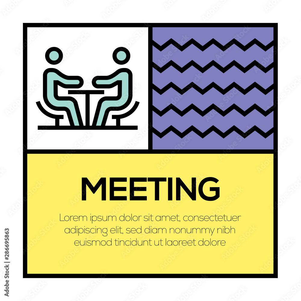 MEETING ICON CONCEPT