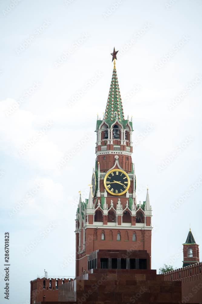 Moscow Kremlin Putin's residence and Red Square Moscow Kremlin Putin's residence and Red Square