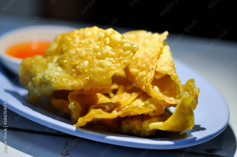 fried wonton, deep fried wontons fried wonton, deep fried wontons