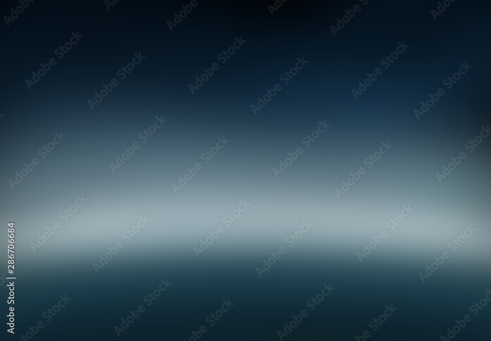An illustration blank blue sky gradient background ready to add moon and clouds for a night sky.