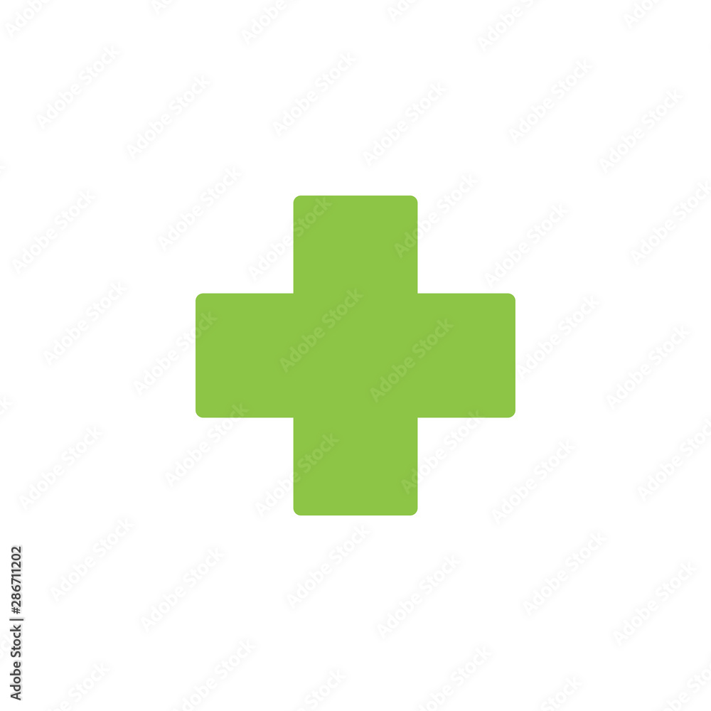 Medical cross graphic design template vector isolated Medical cross graphic design template vector isolated