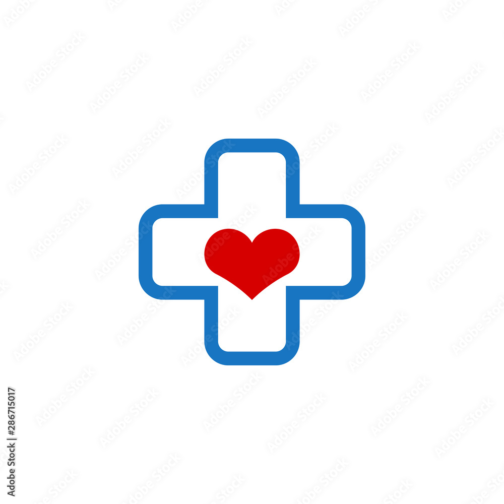 Medical cross graphic design template vector isolated Medical cross graphic design template vector isolated
