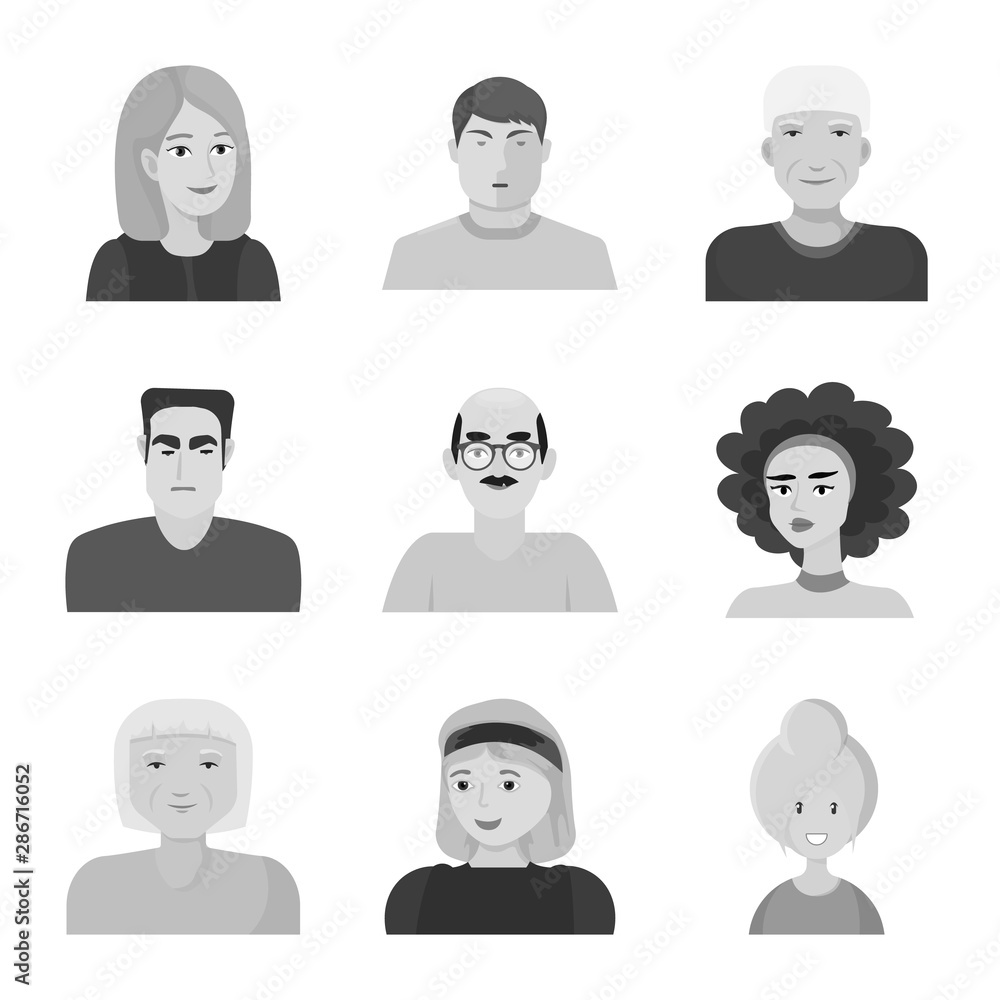 Vector design of profession and office logo. Set of profession and fashion vector icon for stock. Vector design of profession and office logo. Set of profession and fashion vector icon for stock.