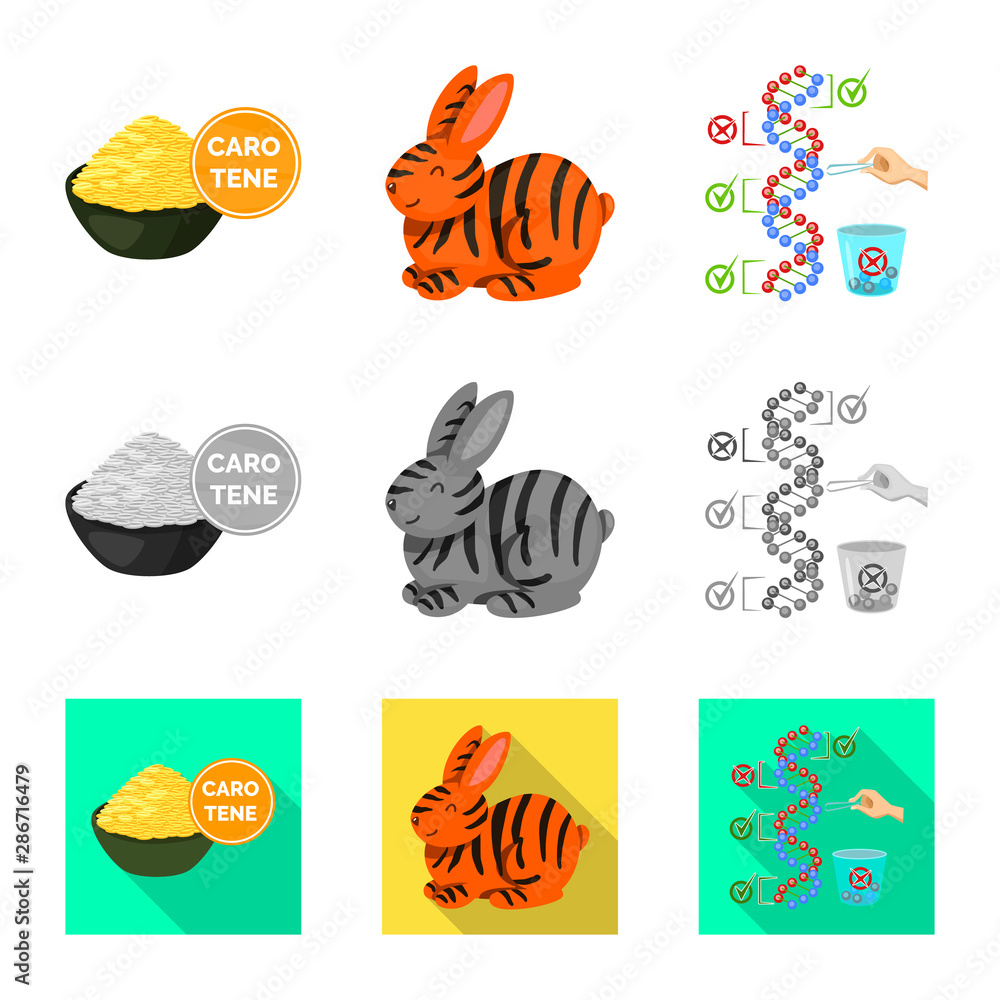 Vector design of test and synthetic sign. Set of test and laboratory stock vector illustration. Vector design of test and synthetic sign. Set of test and laboratory stock vector illustration.