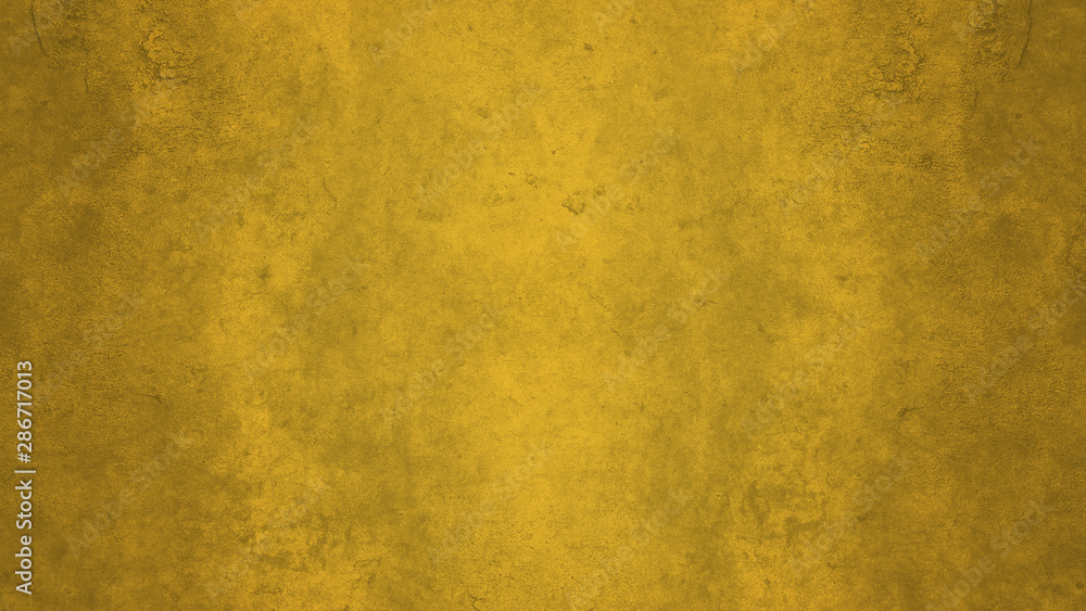 A Yellow Digital Background of Concrete Texture