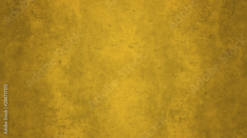 A Yellow Digital Background of Concrete Texture