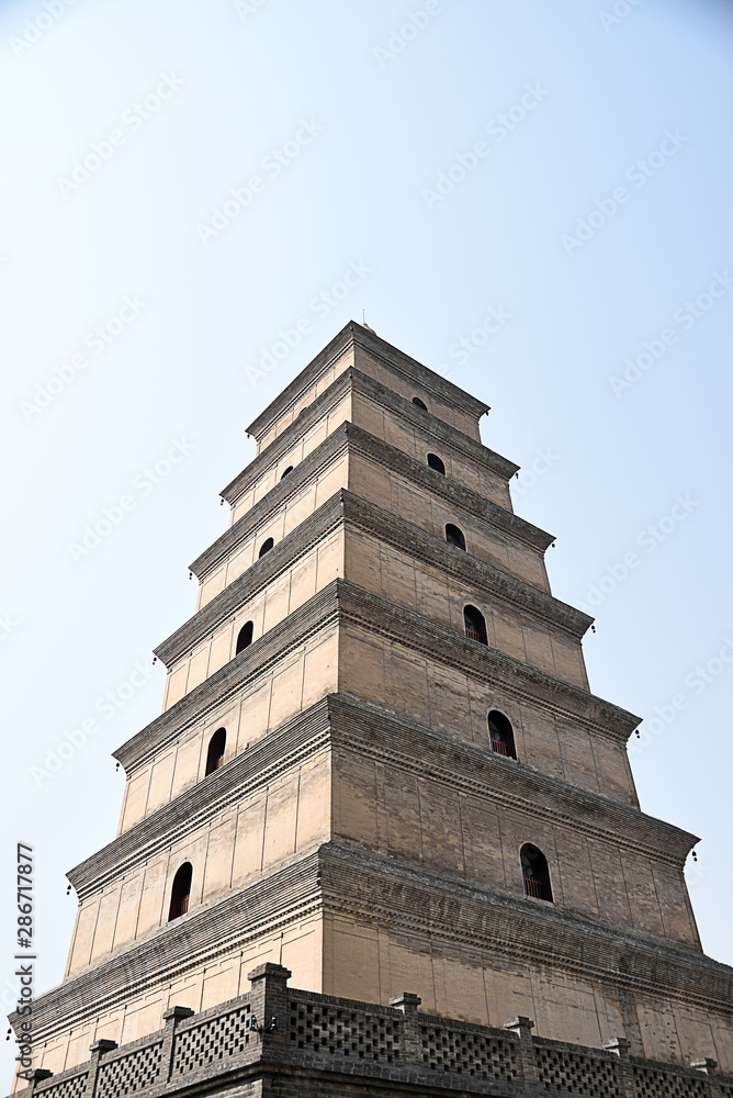 Obraz premium Giant wild goose pagoda
