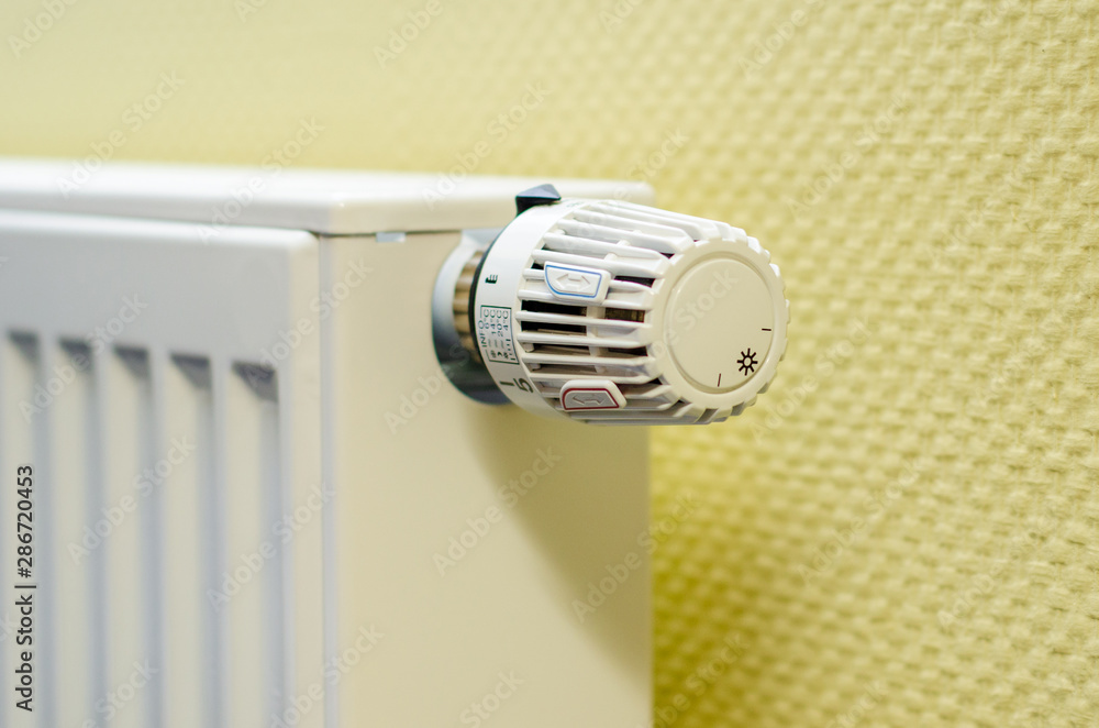 Close Up Of Heating Thermostat. Close Up Of Heating Thermostat.