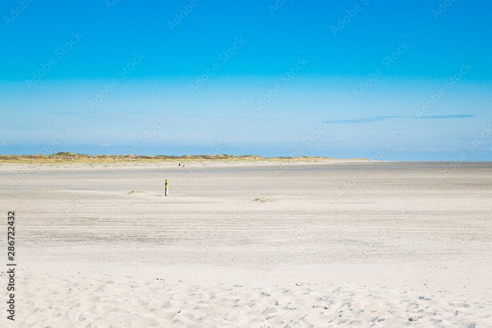 The Beach of Sankt Peter-Ording - Sand Dunes - Northern Germany - Schleswig-Holstein