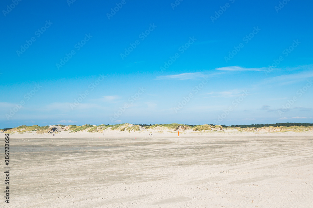 The Beach of Sankt Peter-Ording - Sand Dunes - Northern Germany - Schleswig-Holstein