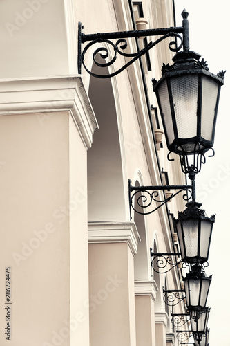 Five old-fashioned wrought ...