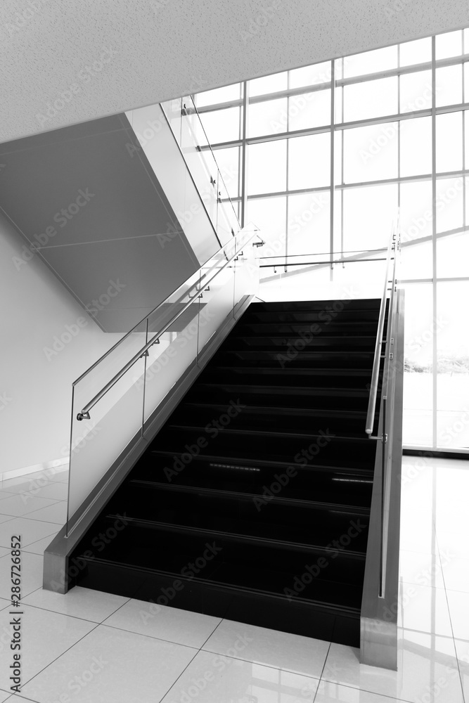 Fototapeta premium Marble stairs in Modern building