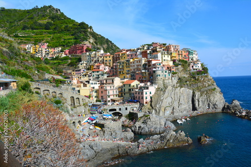 Village Coloré Manarola Cinque Terre Italie