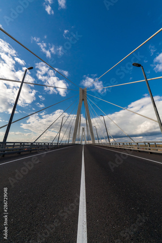 cable stayed bridge photo