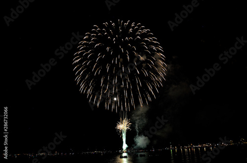 firework at night