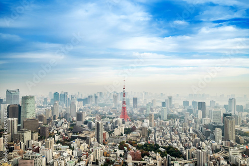 Tokyo tower  landmark of Japan