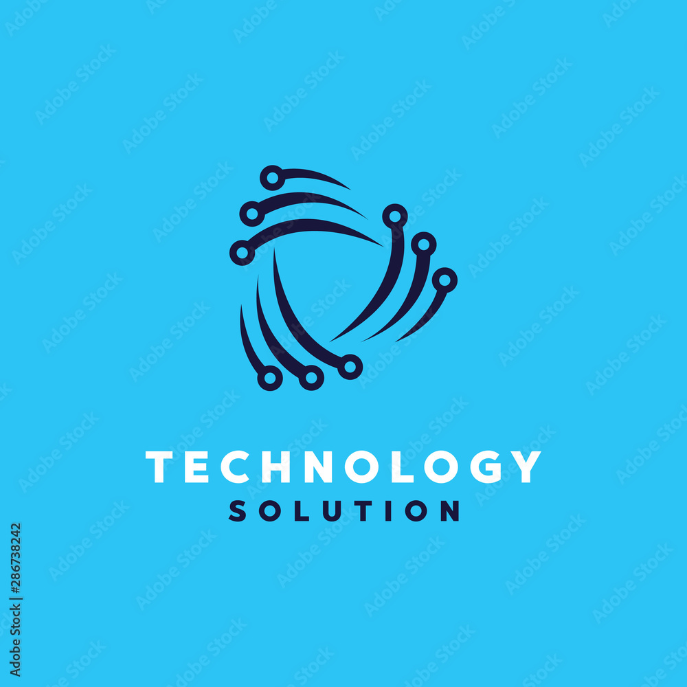 Technology Logo Design For Company And Business. Technology Logo Design For Company And Business.