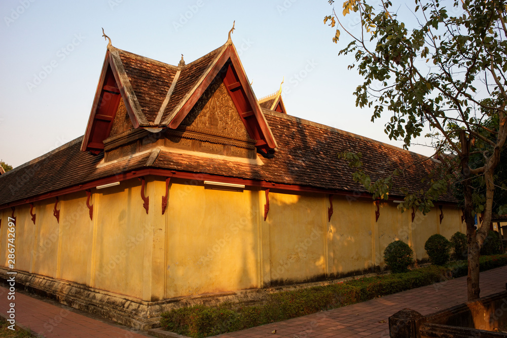 Wat Si Saket Buddhist Temple in Vientiane Laos Wat Si Saket Buddhist Temple in Vientiane Laos
