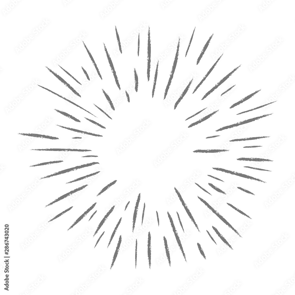 Star burst doodle, hand drawn explosion frame Star burst doodle, hand drawn explosion frame