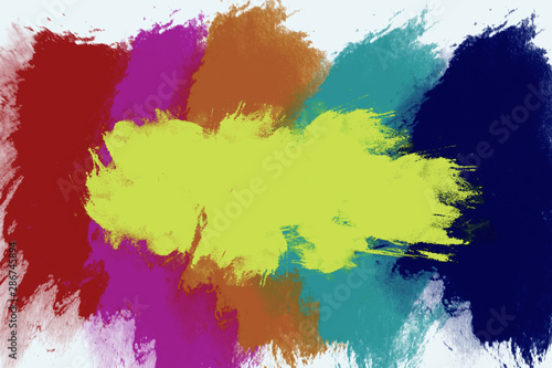 Colorful splatter. Watercolor abstract background