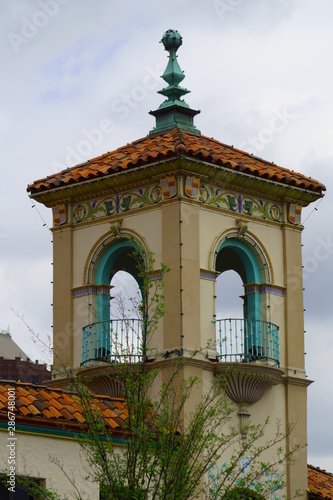 Spanish-style tower