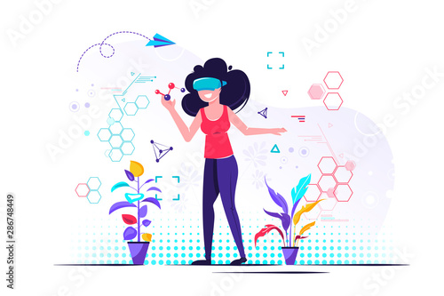 vector illustration. modern innovative 