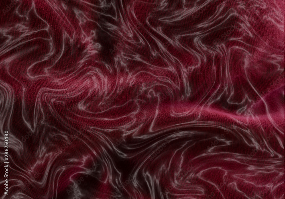 Obraz premium Crop view of red colorful marble background