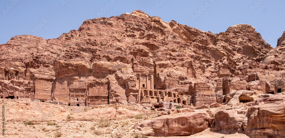 Large View of the City of Petra