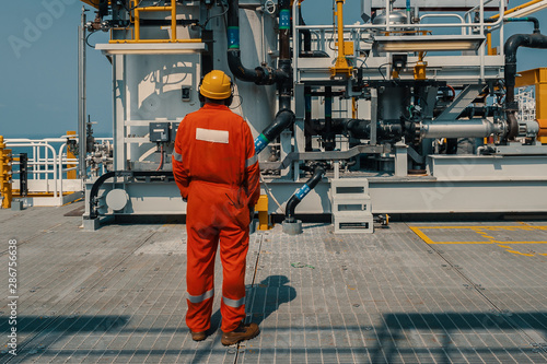 FPSO vessel employee monitoring