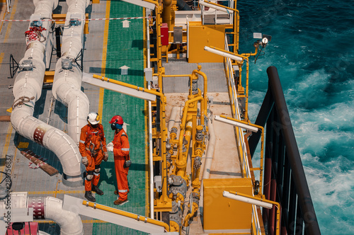 Employee discussing about work