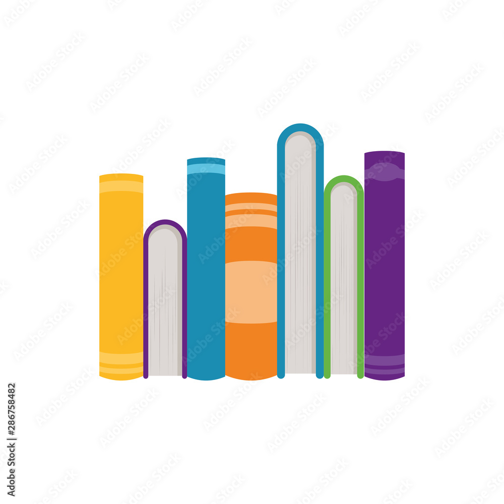 Group of books design vector illustration Group of books design vector illustration