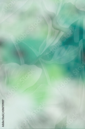 Floral vintage seamless pattern on light green background