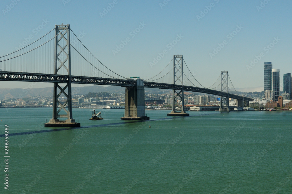 Naklejka premium golden gate bridge in san francisco