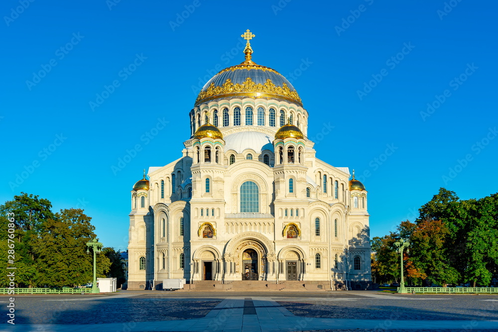 Naval Cathedral of Saint Nicholas in Kronstadt, St. Petersburg, Russia