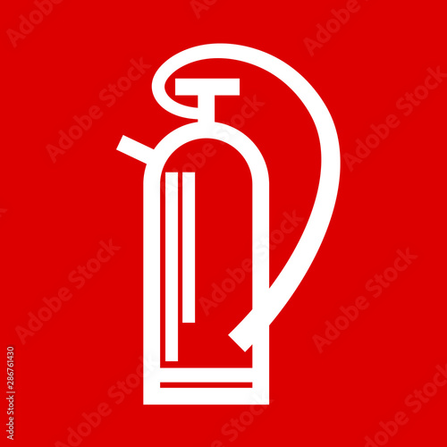 Feuerlöscher Schild