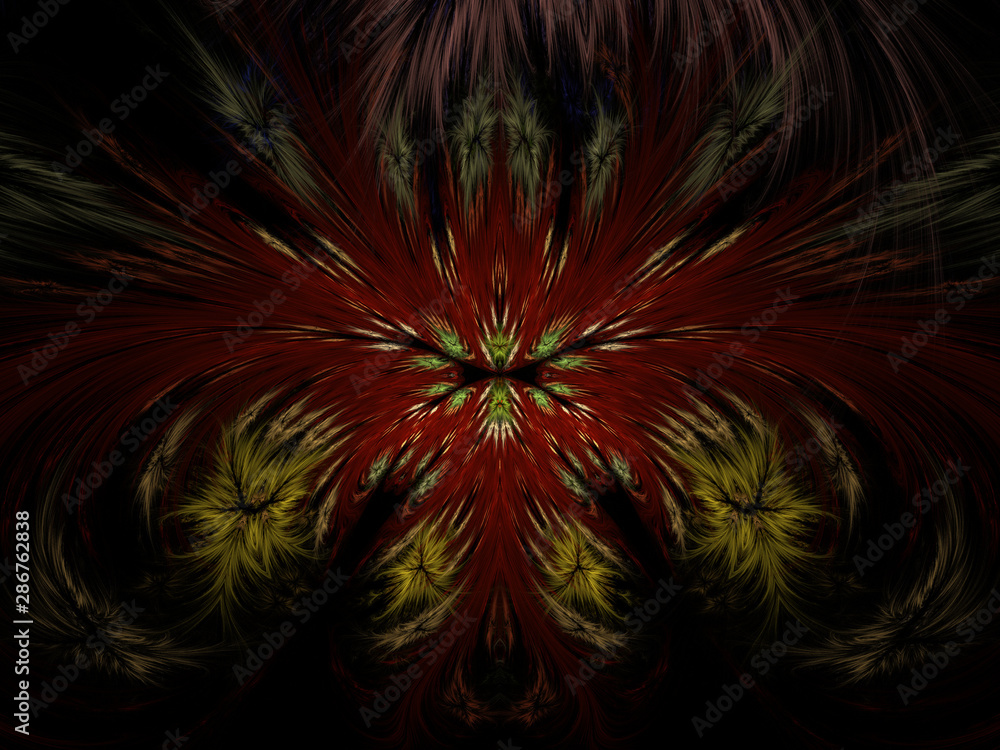 Imaginatory fractal Texture Image