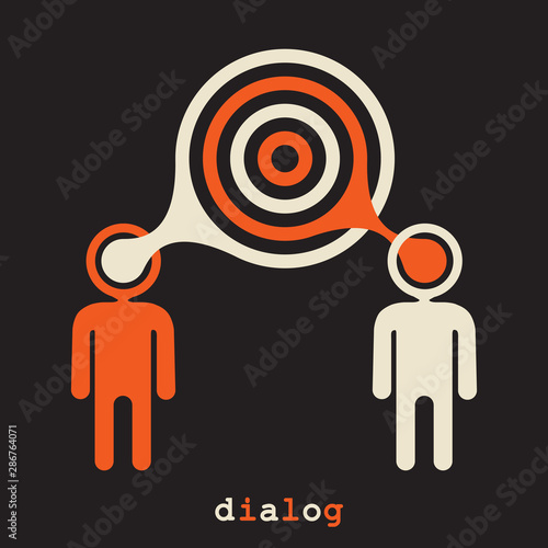 Dialogue, conversational exchange between two individuals