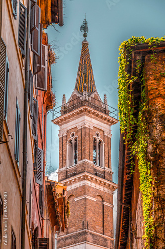 Bell tower of Samta Maria d...