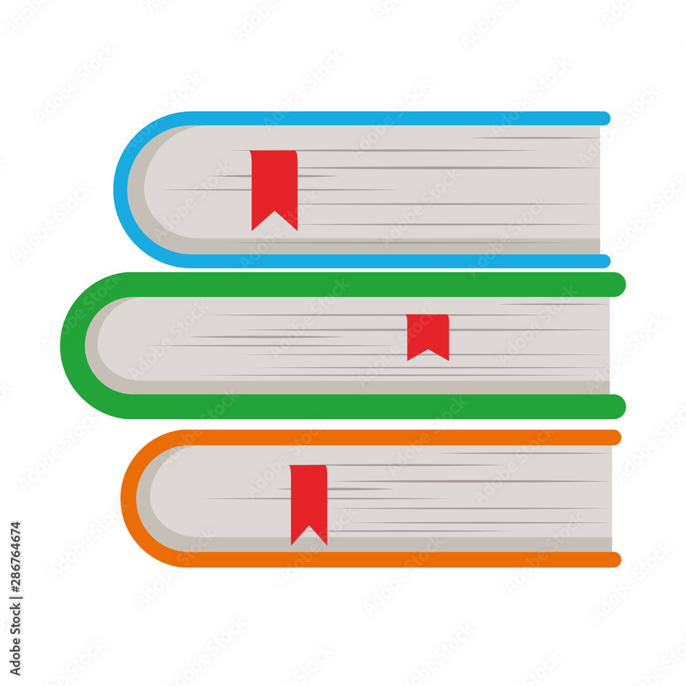 Group of books design vector illustration Group of books design vector illustration