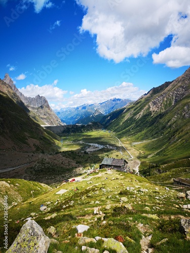 Valley int the mountains 