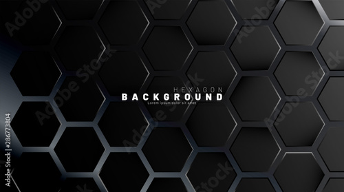 art 28072019 background hexagon metal dark