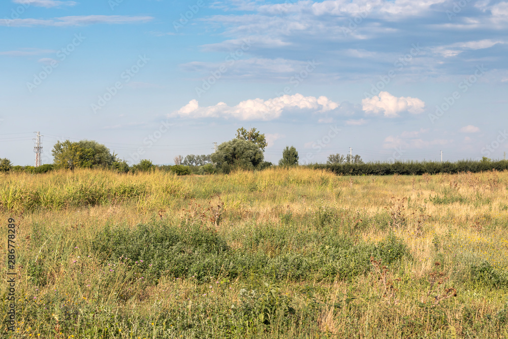 Fototapeta premium Landscape with Upper Thracian Plain, Bulgaria